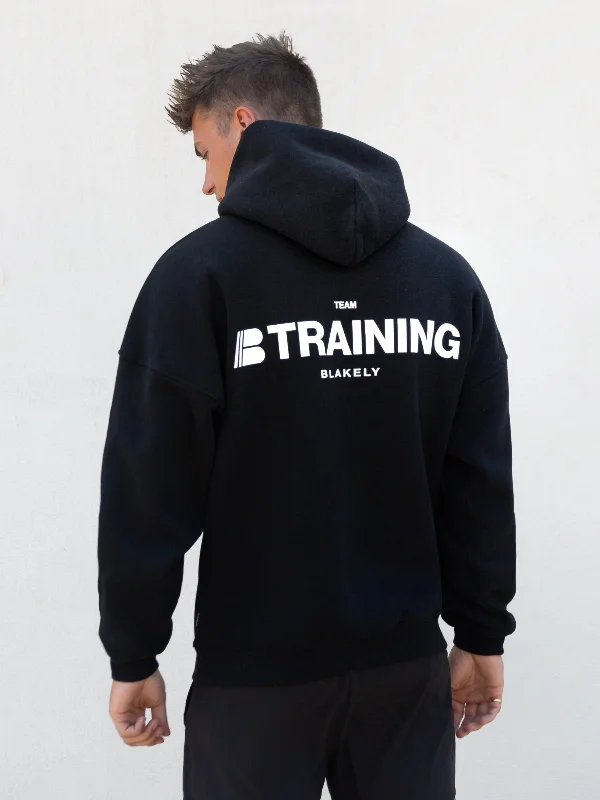 Versatile Men's All-Season HoodiesApex Training Hoodie - Black