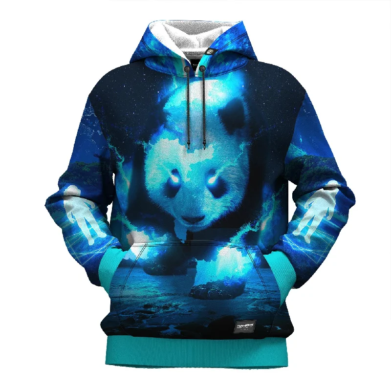 Versatile Men's All-Season HoodiesCosmic Panda Hoodie