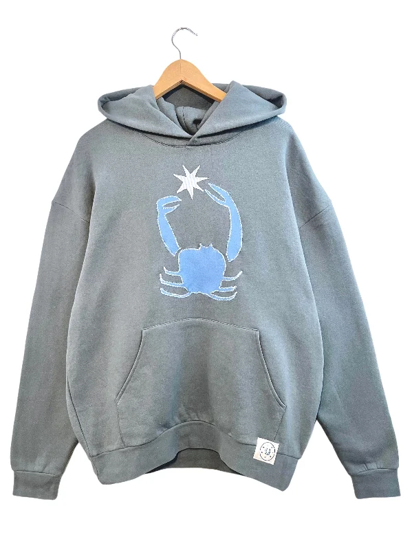 Men's Hoodies with Zippered PocketsCRABBY HOODIE #15