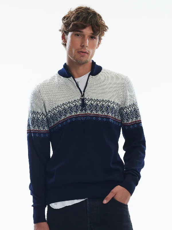 Men's Sweaters with Short SleevesDale of Norway - Hovden Men's Sweater - Navy