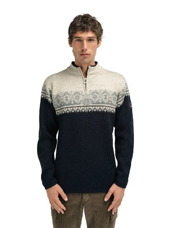 Men's Sweaters for Outdoor ActivitiesDale of Norway - Moritz Men's Sweater - Black sandstone