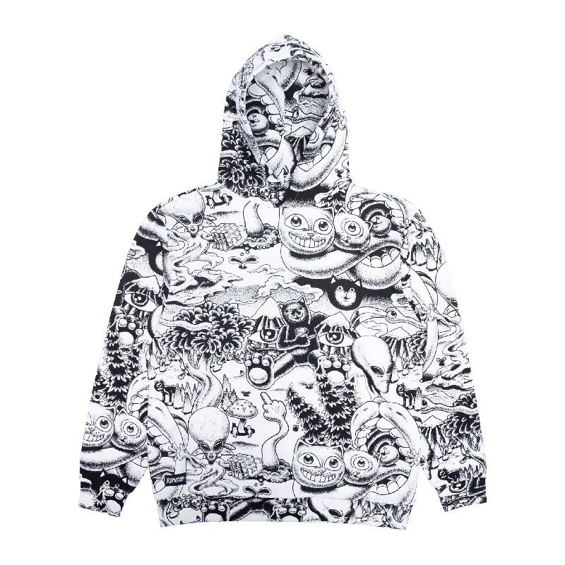 Men's Hoodies for Every OccasionDark Twisted Fantasy Hoodie (Black/White)