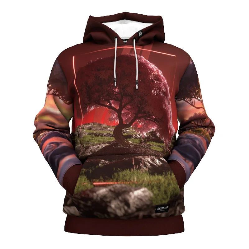 Men's Hoodies with Secret CompartmentsDawn Tree Hoodie