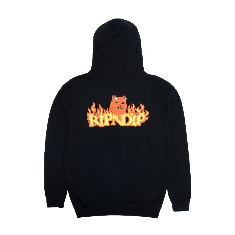 Men's Hoodies with LogoDevils Work Hoodie (Black)