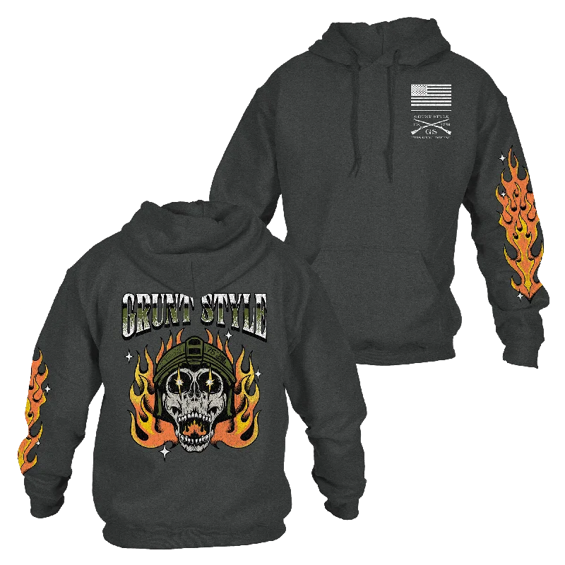 Elevated Men's Lounge HoodiesFlamethrower Hoodie - Dark Heather