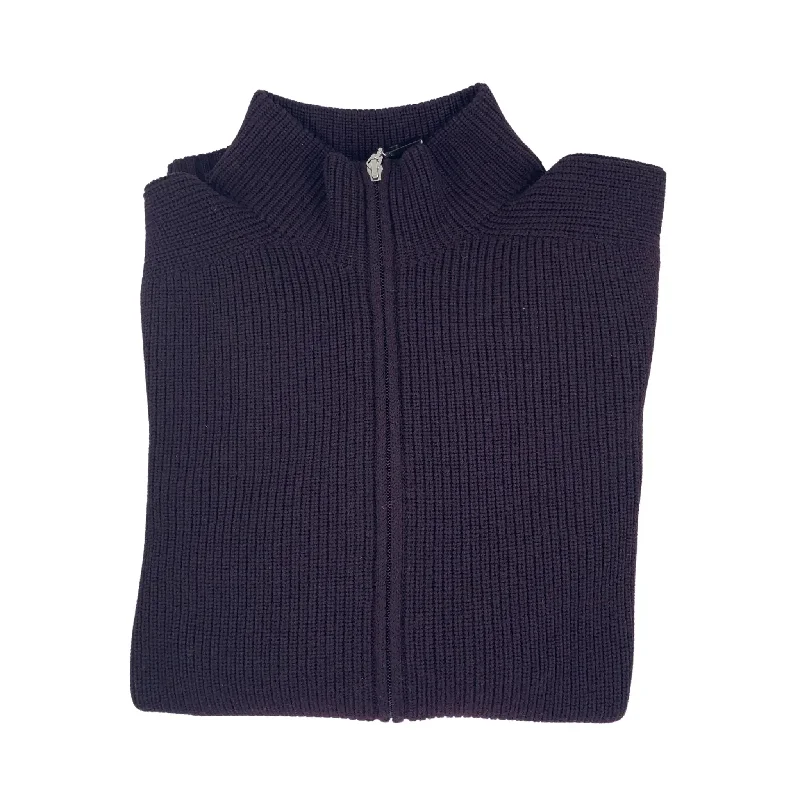 Men's Sweaters with Drawstring WaistbandsGran Sasso Zip Cardigan