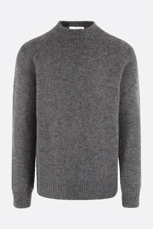 Men's Flowy Shirts for a Relaxed Lookalpaca wool blend pullover