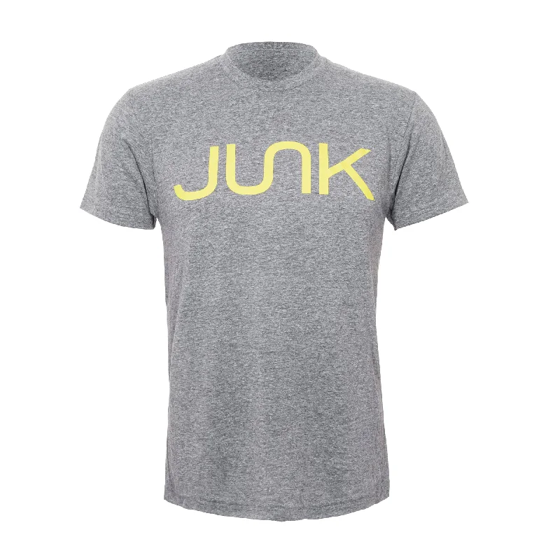 Men's Hoodies for TravelJUNK Yellow LOGO Tee