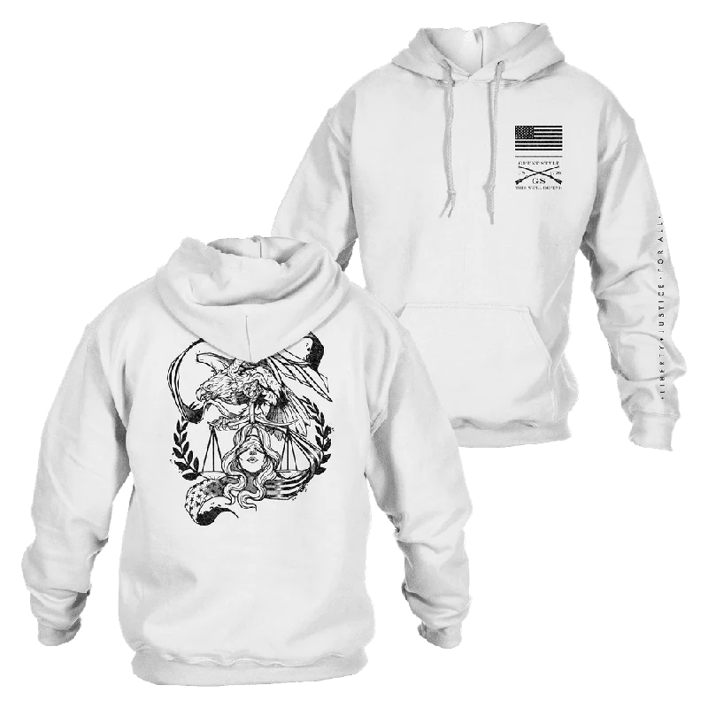 Men's Hoodies for Every BudgetLiberty & Justice Hoodie - White