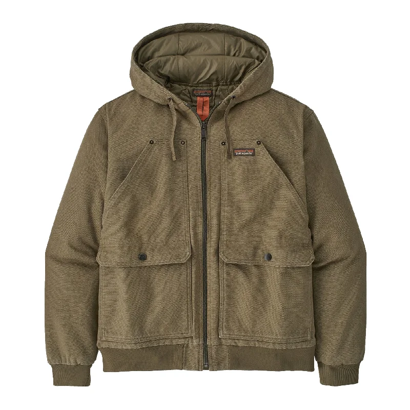 Luxurious Men's Cashmere CoatsMen's Iron Forge Hemp® Canvas Hooded Jacket