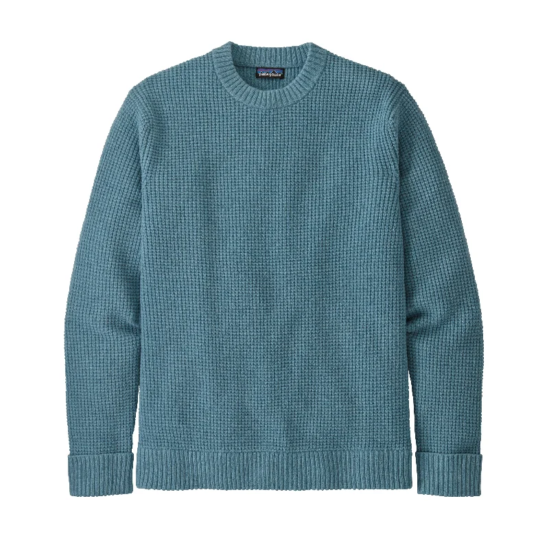 Men's Sweaters with Appliqué DetailsMen's Recycled Wool Sweater