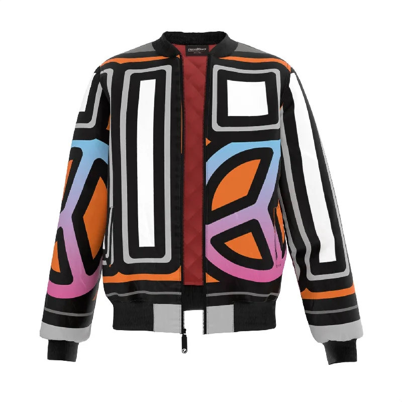 Comfortable Men's ParkasMetro Bomber Jacket