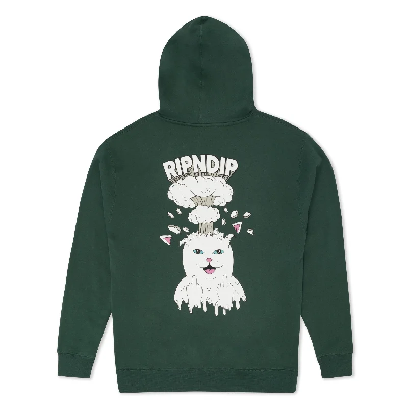 Men's Hoodies for Tall MenMind Blown Hoodie (Alpine Green)