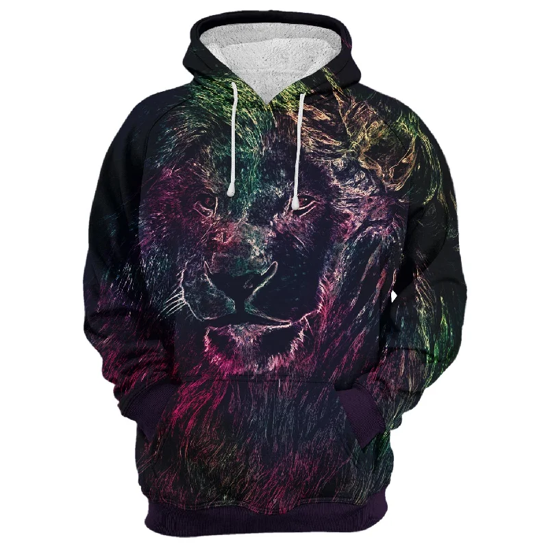 Luxurious Men's Cashmere HoodiesMr. Lava Lion Hoodie