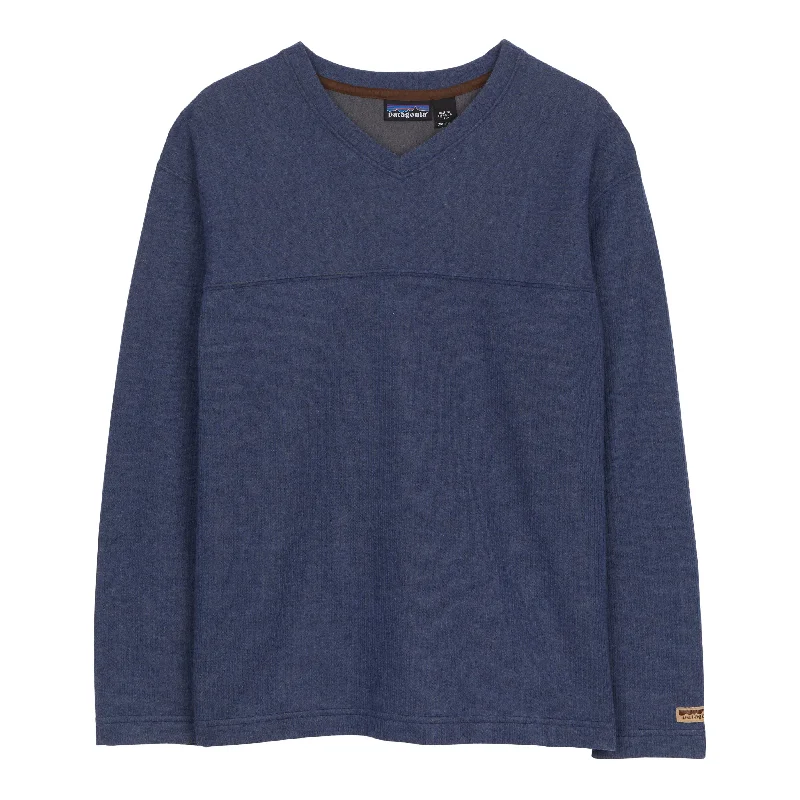 Men's Sweaters with Fold-Over CuffsM's High Camp V-Neck