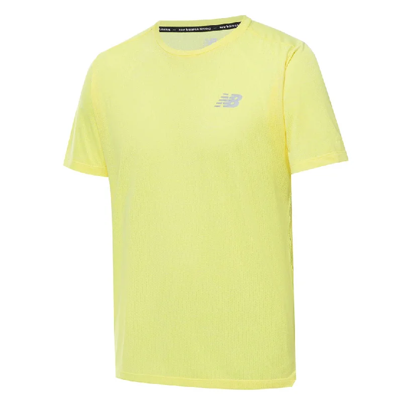 Men's Shirts with Elastic WaistbandsNew Balance - Men's Impact Run Short Sleeve T-Shirt (MT21262 CSE)