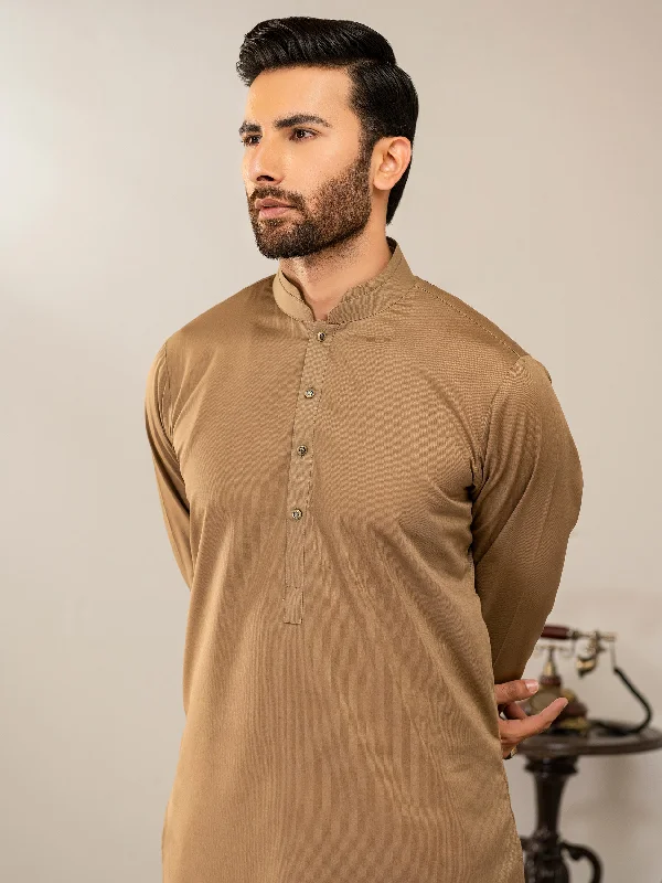 Men's Shirts with Appliqué DetailsDobby Kurta