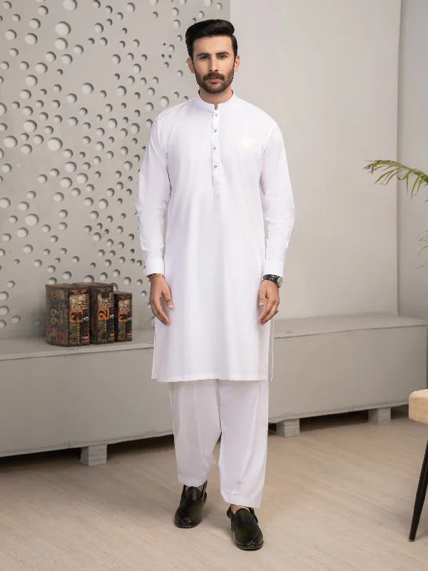 Men's Shirts with Logo EmbossmentsCotton Suit-Embroidered