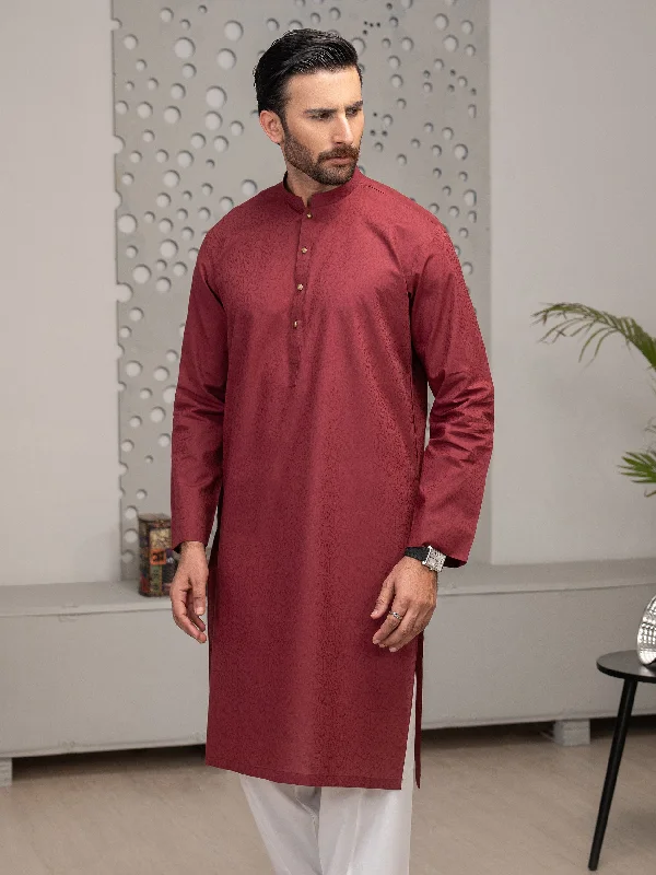 Casual Men's T-ShirtsJacquard Kurta