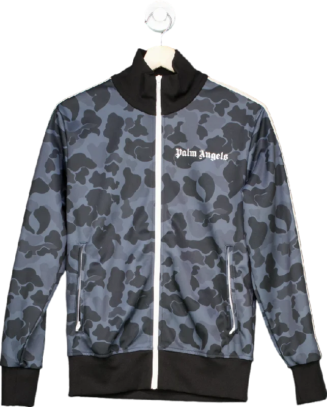 Men's Shirts with Hidden ButtonsPalm Angels Camouflage Track Jacket UK S