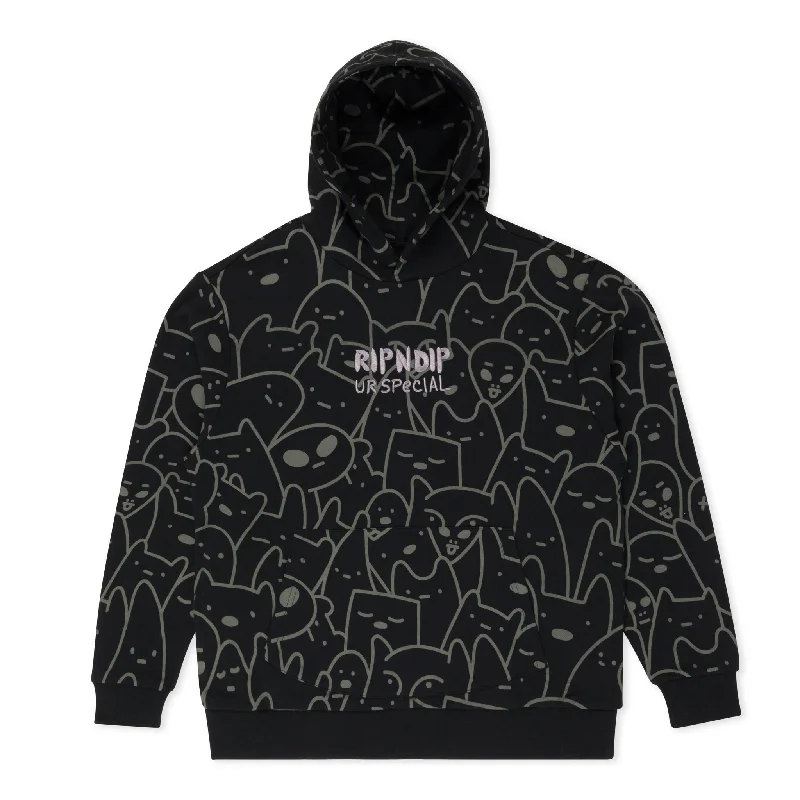 Men's Hoodies for SnowboardingRipndip X Ur Special Hoodie (Black)