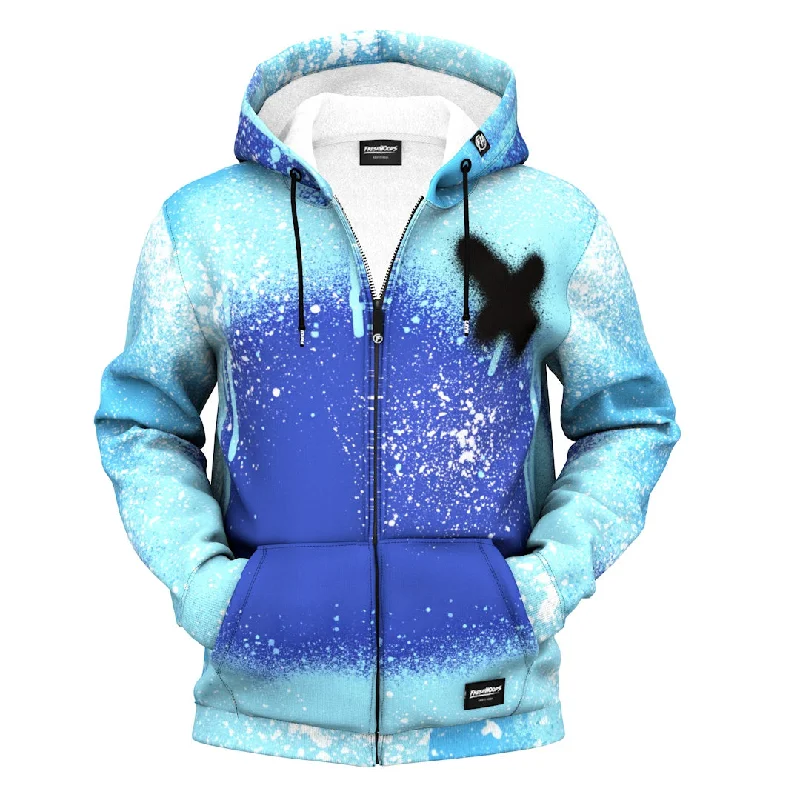 Casual Men's Zip-Up HoodiesSmirking Zip Up Hoodie