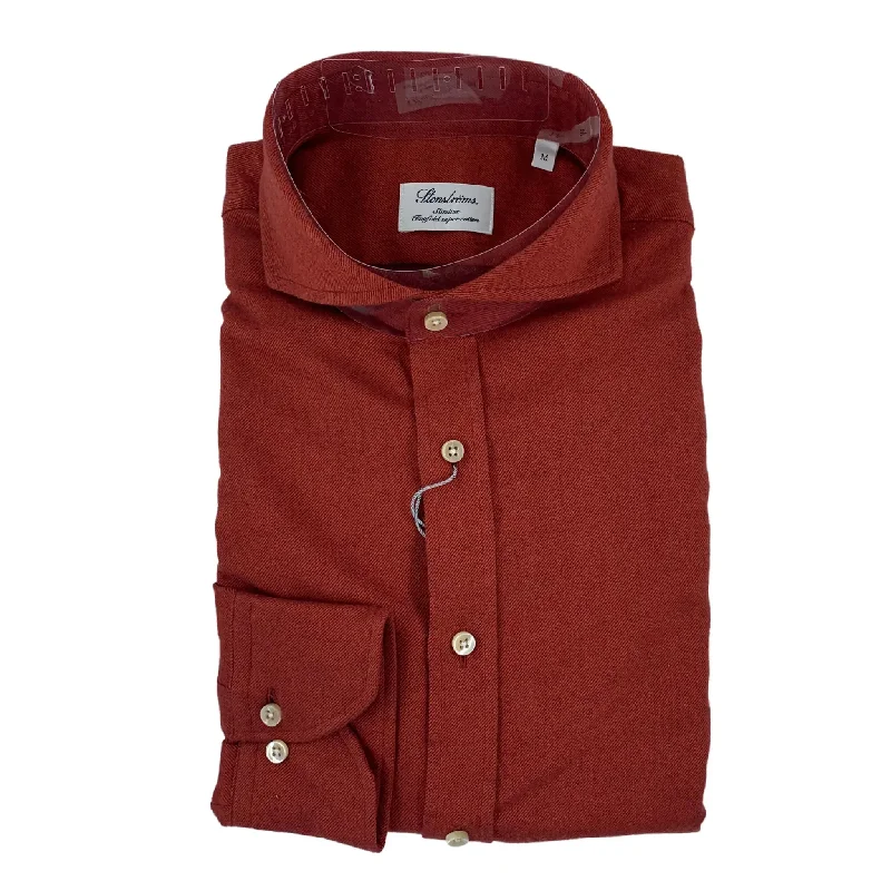 Men's Sweaters with Shawl CollarsStenstroms Slim Fit Flannel Shirt