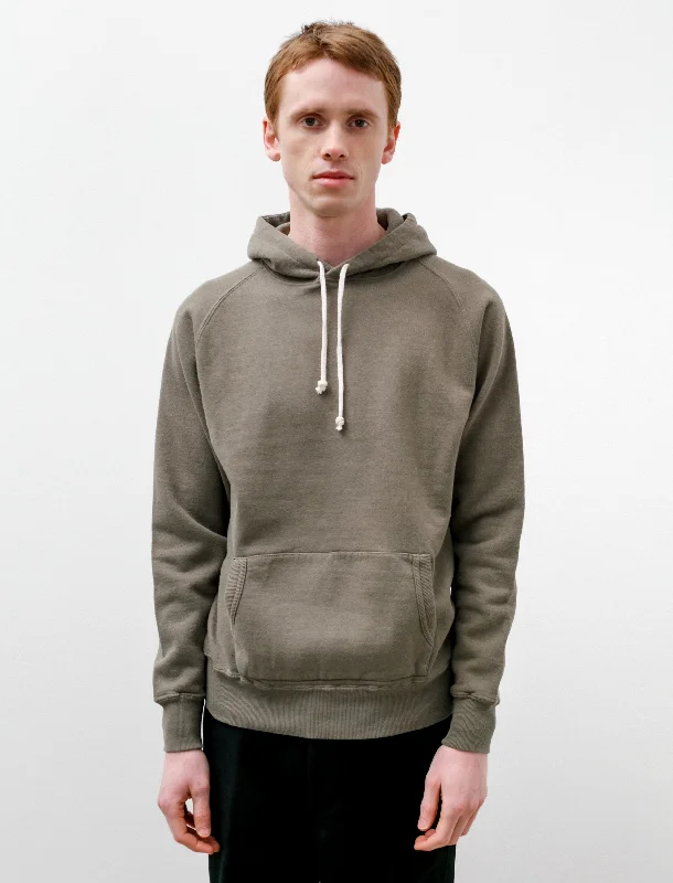 Men's Sweaters with Hooks and LoopsEhu'kai Hoodie Deep Lichen