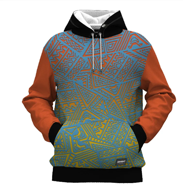 Men's Hoodies with Contrast StitchingSunset Hoodie