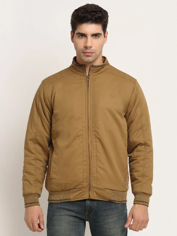 Men's Coats for Snowy WeatherBrown Men's Jacket