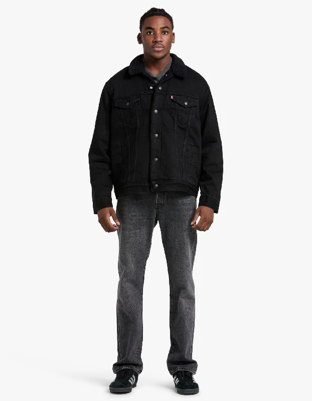 Men's Coats with Hand WarmersType 3 Sherpa Trucker - Berk