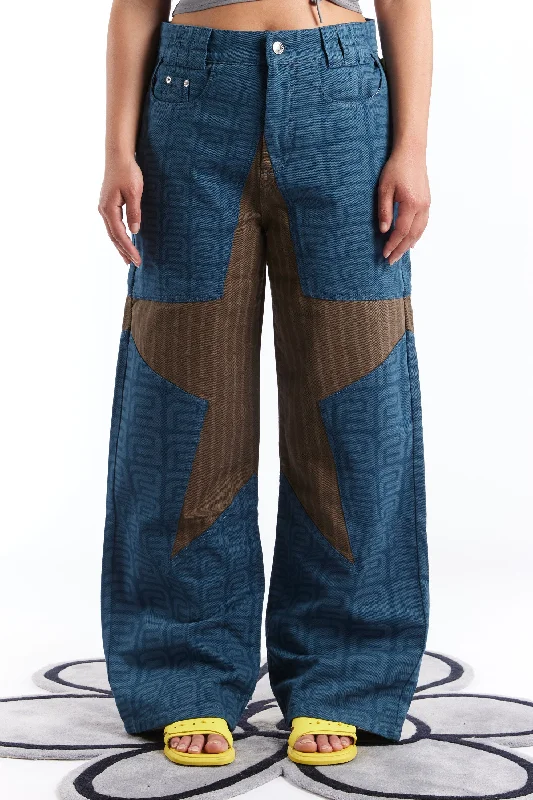 Men's Pants with Adjustable CuffsBARRAGAN STAR PANT