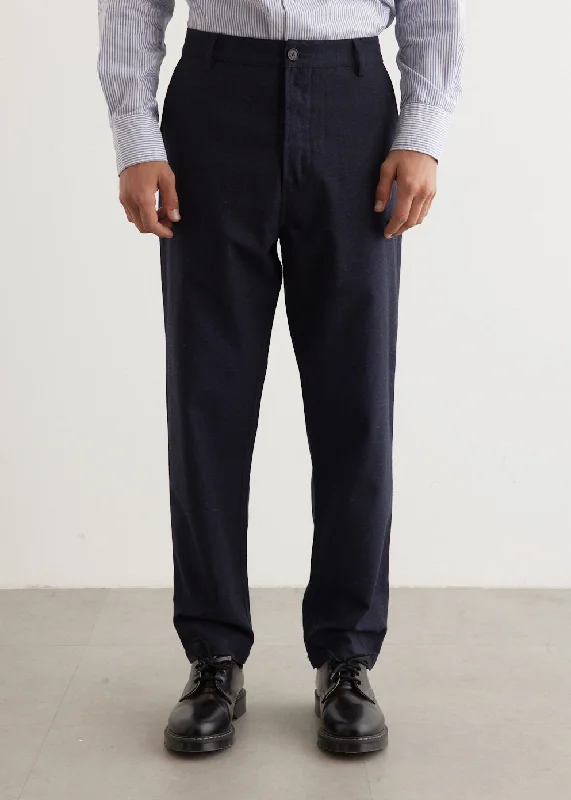 Men's Pants with Pleated FrontsMilitary Chino Pants