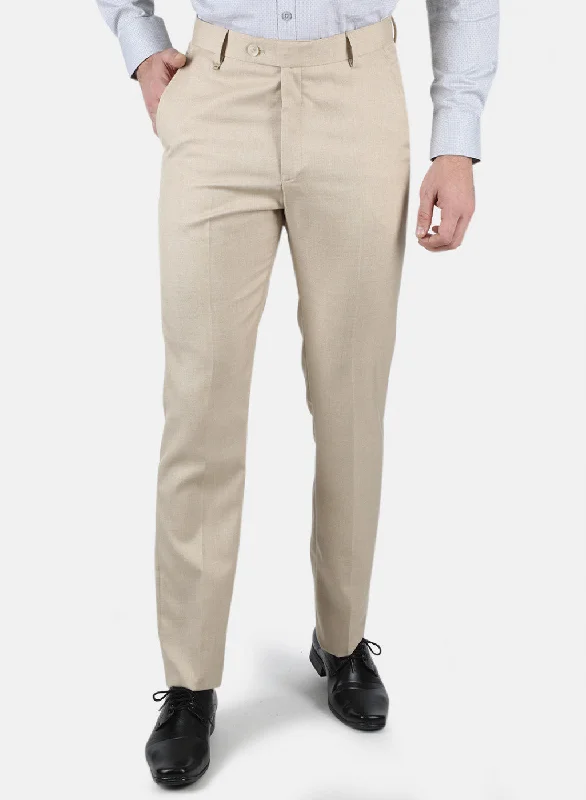 Men's Work Pants for Durability and ComfortMen Khaki Regular Fit Trouser